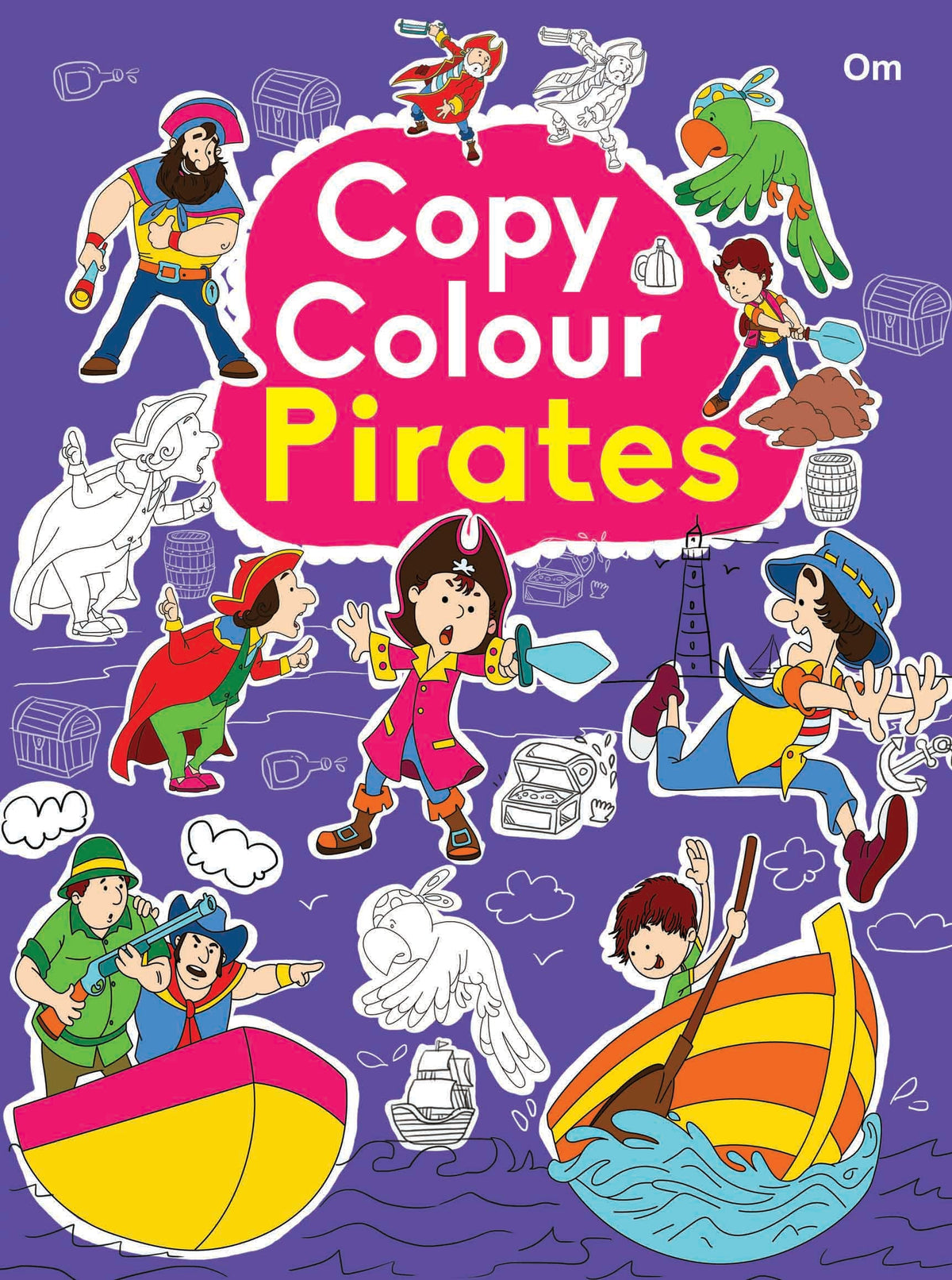 Copy Colour Pirates - Om Books | Grocsy