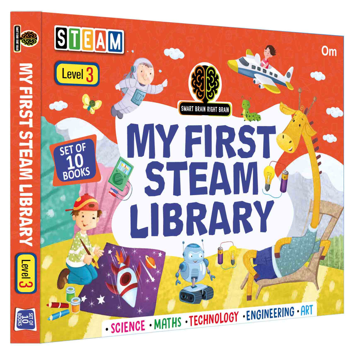 My First STEAM Library Level-3 Box - Om Books | Grocsy