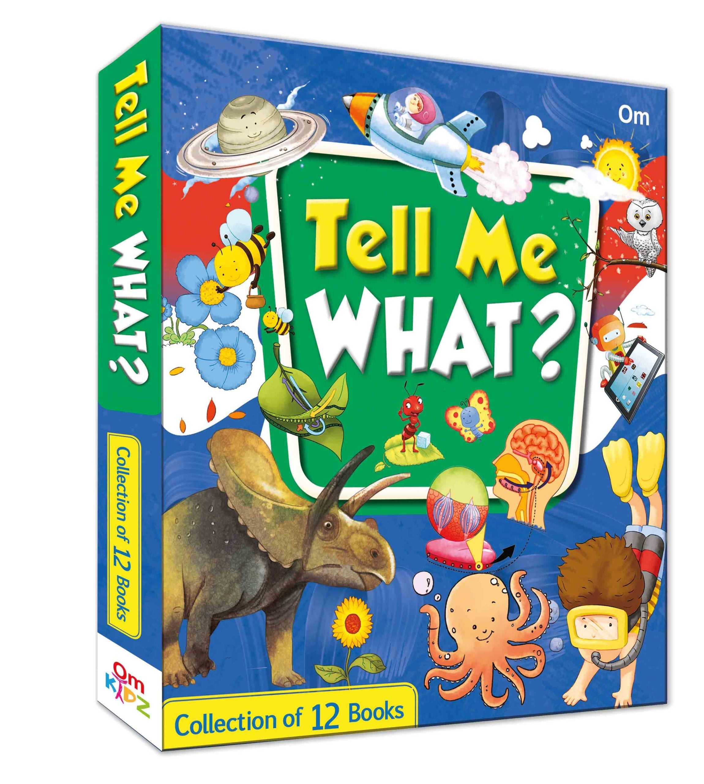 TELL ME WHAT SET OF 12 BOOKS - Om Books | Grocsy