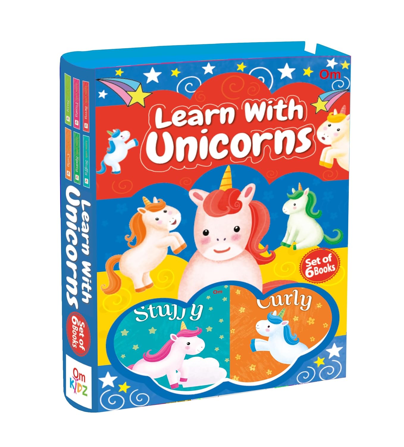Learn With Unicorns Boxset - Set of 6 Books - Om Books | Grocsy