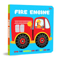 Wheel Books-Fire Engine - Om Books | Grocsy