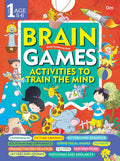 Brain Game Activity to Train The Mind level - 1 - Om Books | Grocsy