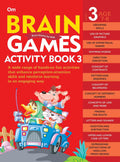 Brain Games Activity Books- 3 Level - 3 - Om Books | Grocsy