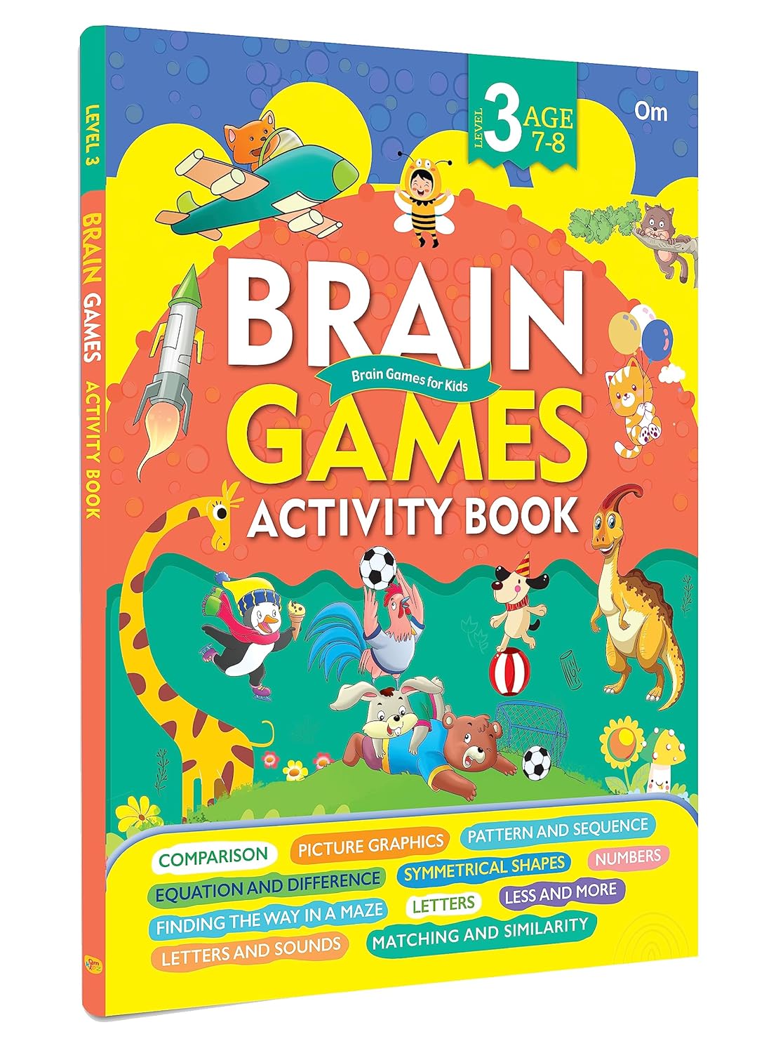 Brain Games Activity Book Level 3 - Om Books | Grocsy