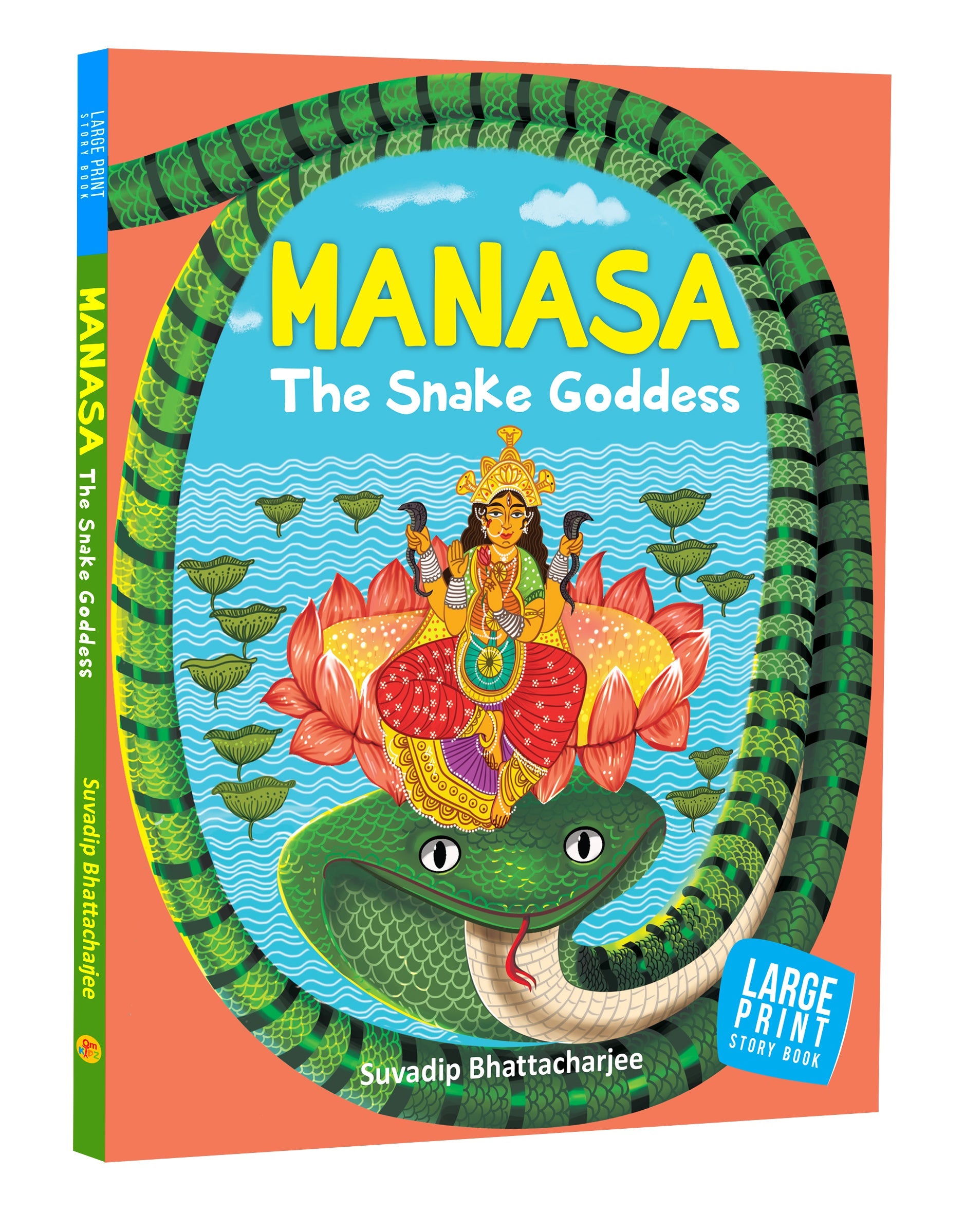 Manasa: The Snake Goddess - Indian Mythology for Children - Goddess of India - Story book for Kids - Om Books | Grocsy