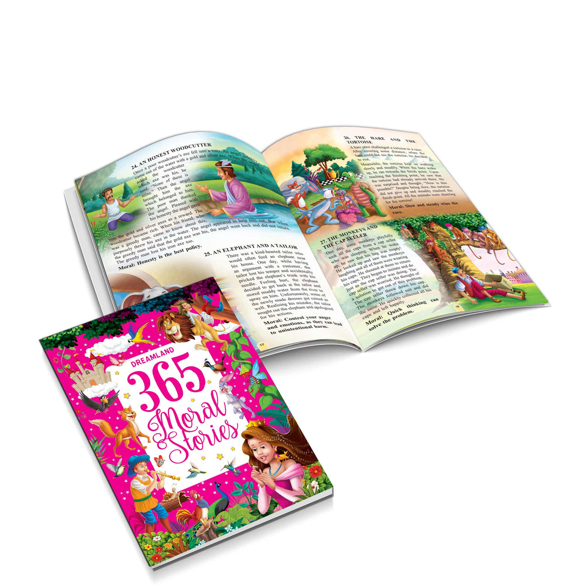 Dreamland Publications 365 Moral Stories : Children Story Book/Traditional Stories Book | Grocsy