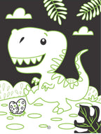Dreamland Publications Dinosaurs Neon Colouring World Book for Kids Age 4 - 7 years with Neon Pens | Grocsy