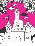 Dreamland Publications Princess Neon Colouring World Book for Kids Age 4 - 7  years with Neon Pens | Grocsy