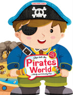Dreamland Publications Step into the Pirates World - Activity and Colouring Fun Book for Age 4+ | Grocsy