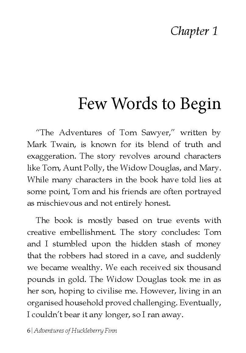 Dreamland Publications Adventure of Huckleberry Finn - Illustrated Abridged Classics for Children with Practice Questions | Grocsy