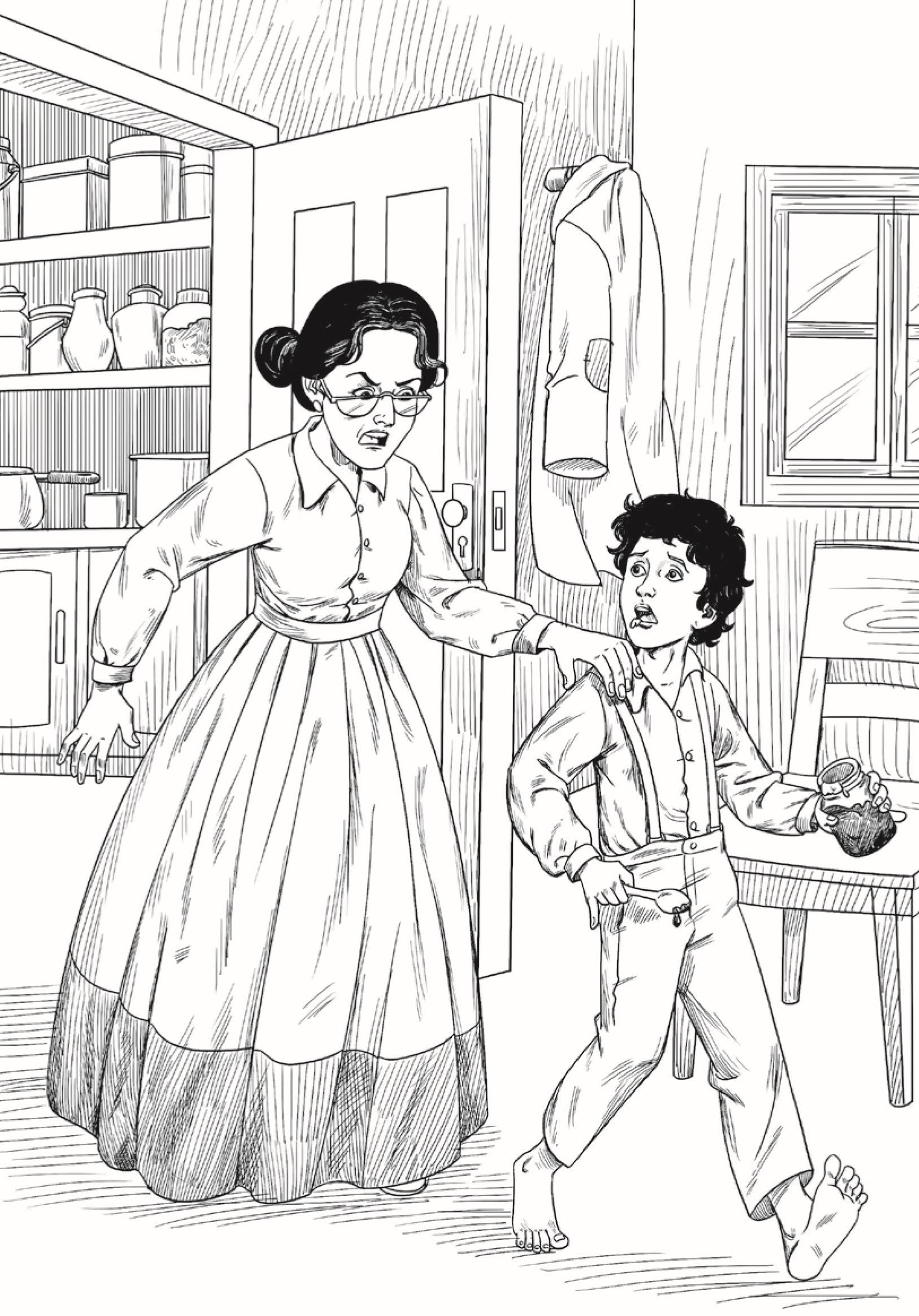 Dreamland Publications Adventures of Tom Sawyer - Illustrated Abridged Classics for Children with Practice Questions | Grocsy