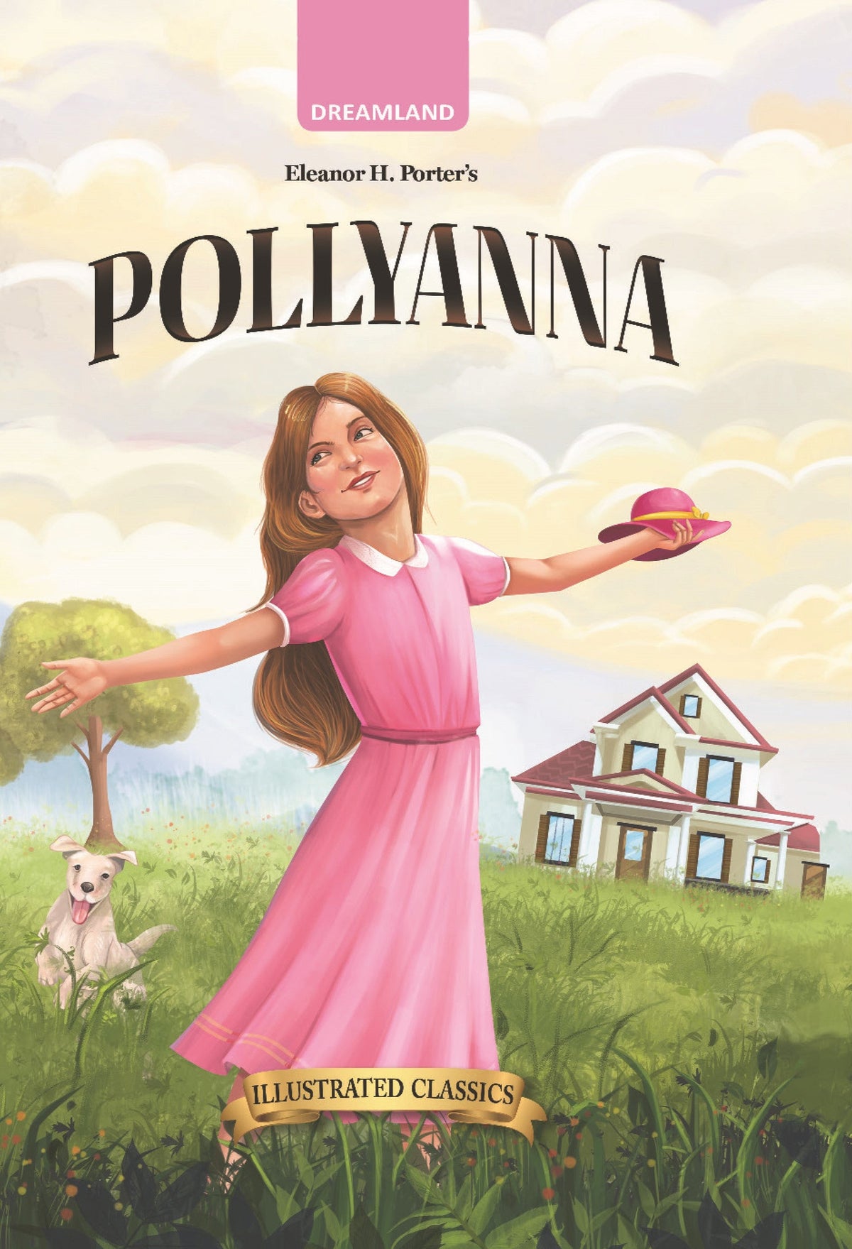 Dreamland Publications Pollyanna - Illustrated Abridged Classics for Children with Practice Questions | Grocsy