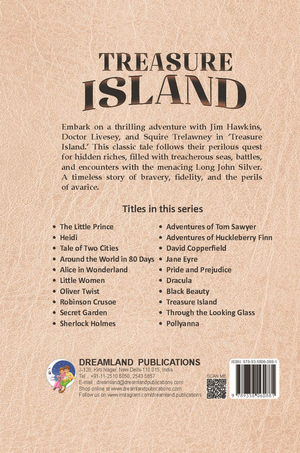 Dreamland Publications Treasure Island - Illustrated Abridged Classics for Children with Practice Questions | Grocsy