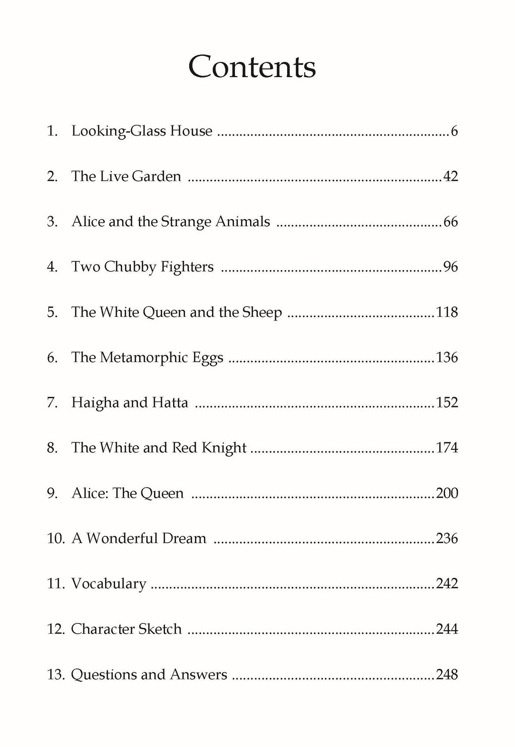 Dreamland Publications Through the Looking Glass - Illustrated Abridged Classics for Children with Practice Questions | Grocsy
