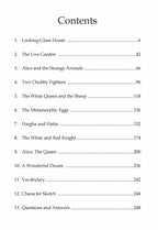 Dreamland Publications Through the Looking Glass - Illustrated Abridged Classics for Children with Practice Questions | Grocsy