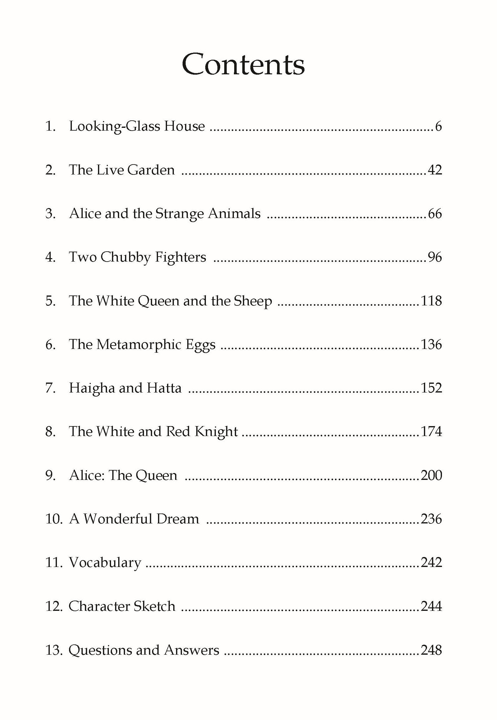 Dreamland Publications Through the Looking Glass - Illustrated Abridged Classics for Children with Practice Questions | Grocsy