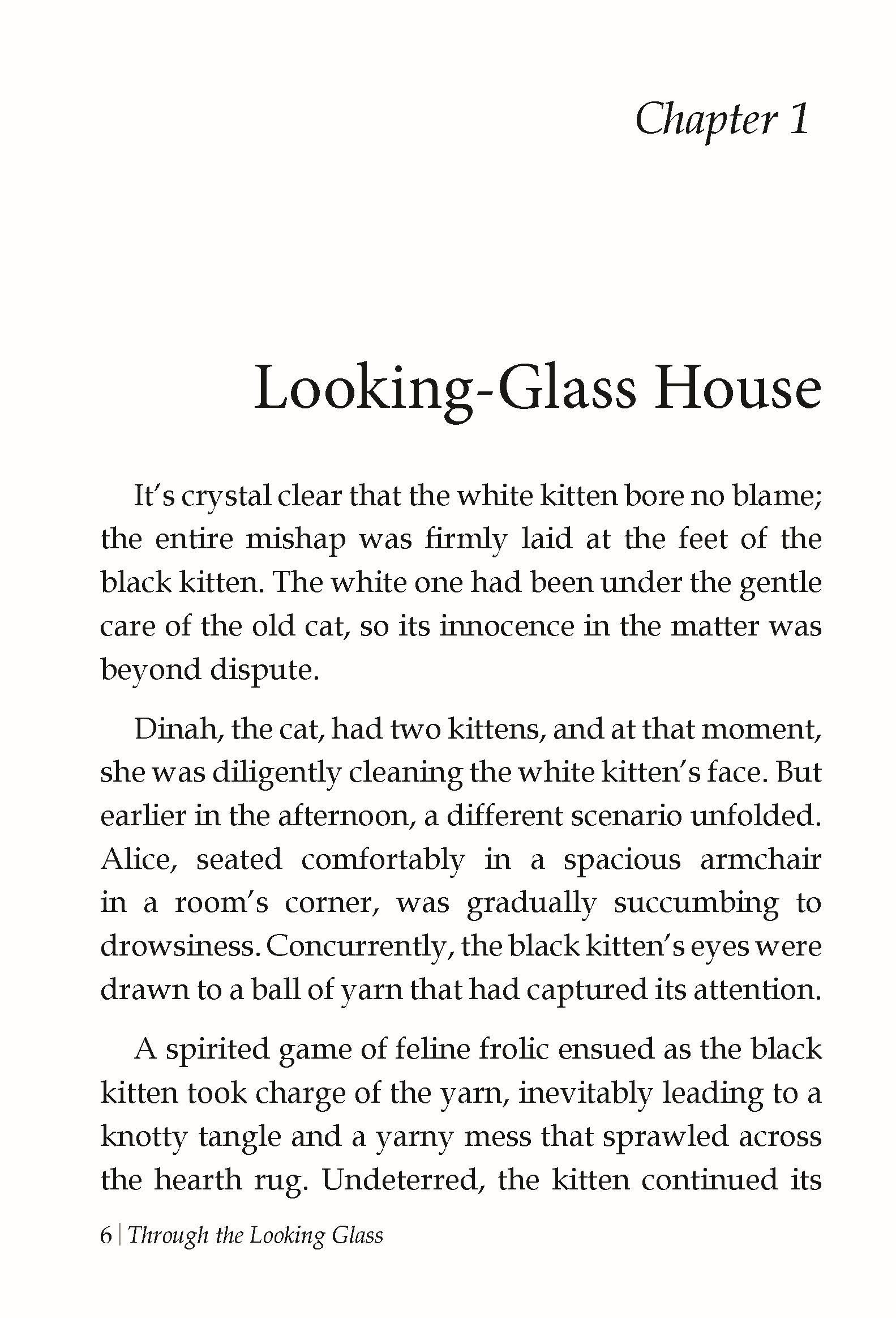 Dreamland Publications Through the Looking Glass - Illustrated Abridged Classics for Children with Practice Questions | Grocsy
