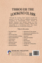 Dreamland Publications Through the Looking Glass - Illustrated Abridged Classics for Children with Practice Questions | Grocsy
