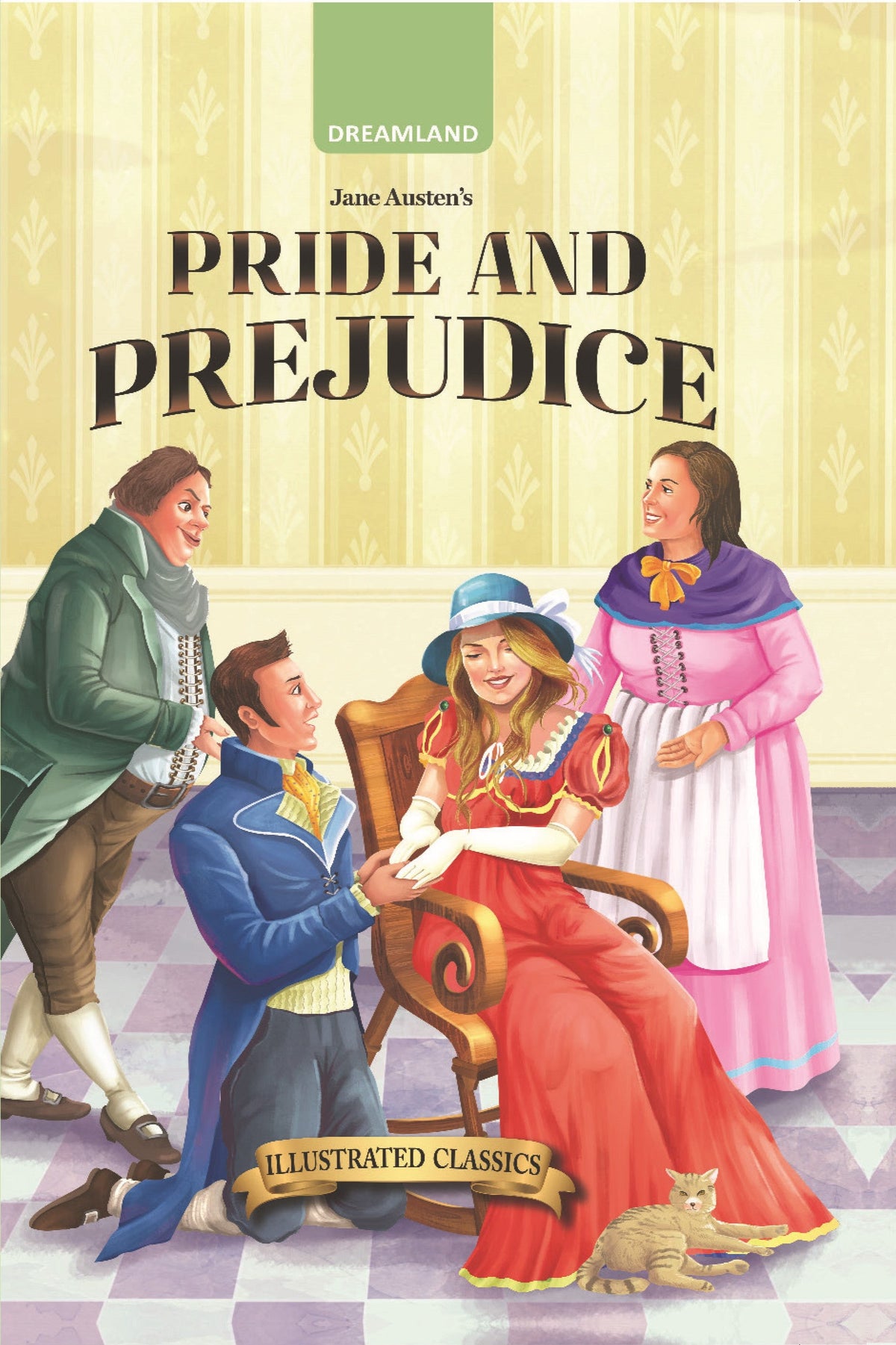 Dreamland Publications Pride and Prejudice - Illustrated Abridged Classics for Children with Practice Questions | Grocsy