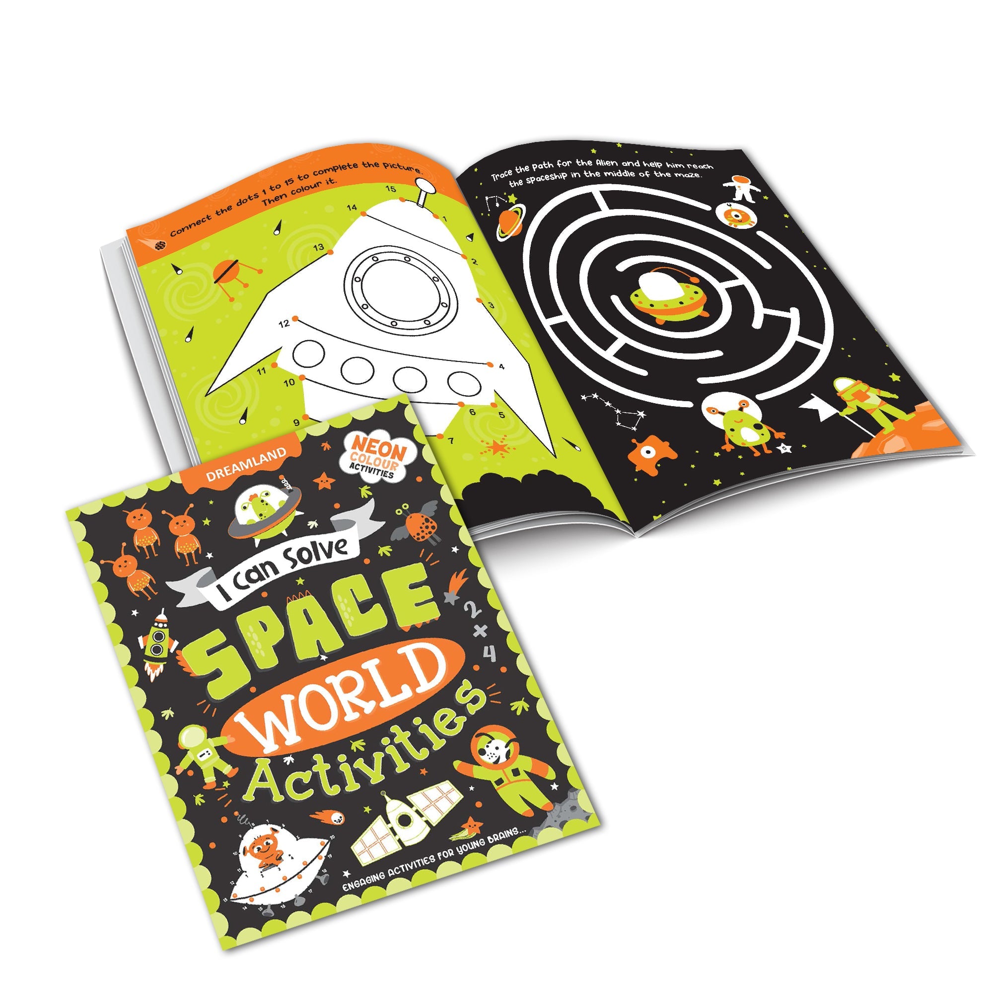 Dreamland Publications I Can Solve Activities Books Pack- A Set of 4 Books | Grocsy