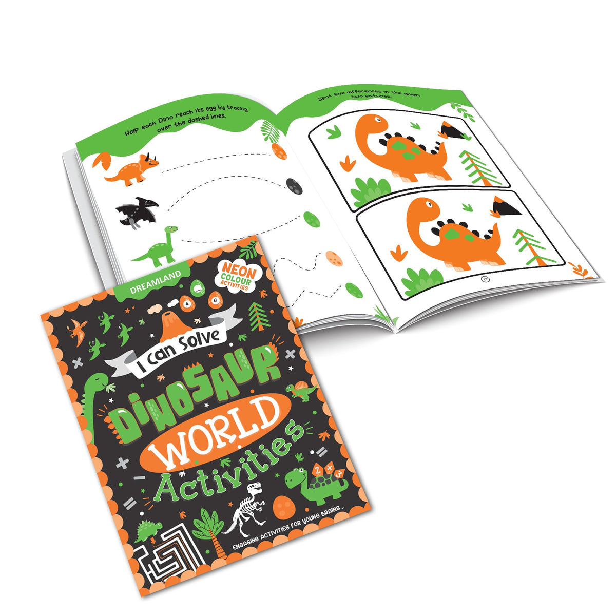 Dreamland Publications I Can Solve Activities Books Pack- A Set of 4 Books | Grocsy