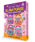 Dreamland Publications My Super Fancy Glam Purse Books Pack- A Set of 4 Books | Grocsy