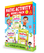 Dreamland Publications Maths Activity Books Pack- A Set of 3 Books | Grocsy