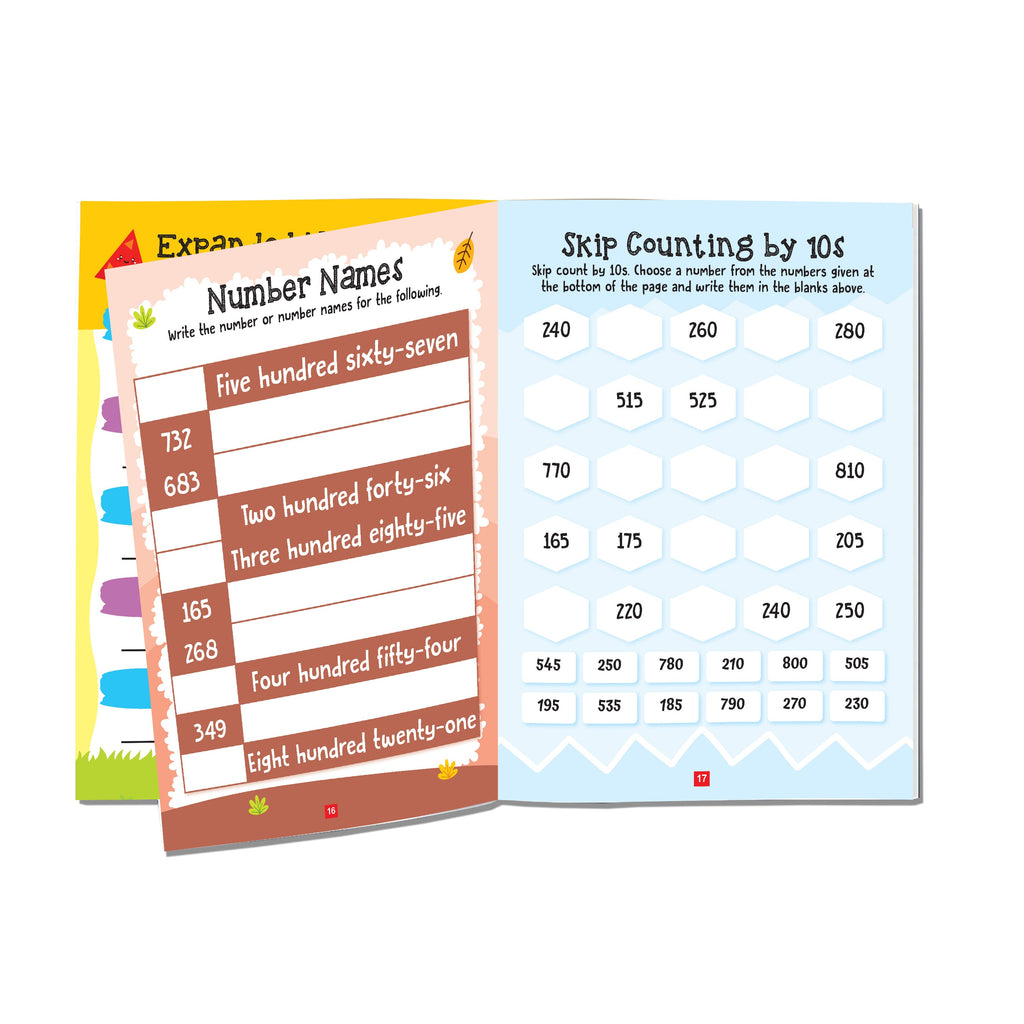 Dreamland Publications Maths Activity Books Pack- A Set of 3 Books | Grocsy