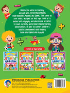 Dreamland Publications Little Masterminds: Brain Boosting Puzzles & Games Activity Book for Kids Age 5 and Up | Grocsy