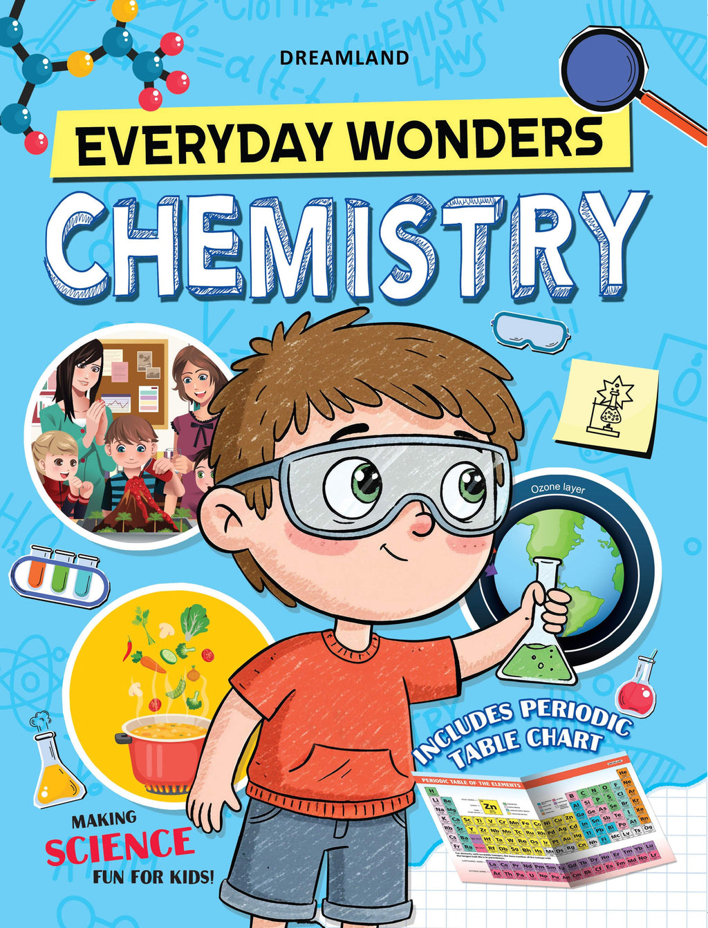 Dreamland Publications Everyday Wonders: Chemistry for Kids Age 6+ – Fun Facts and Easy Experiments to Explore the Science Around You | Grocsy