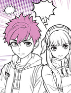 Dreamland Publications Colour Your Own Manga Book 3  With Free Manga Colouring Poster Age 4+ | Grocsy