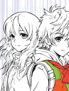 Dreamland Publications Colour Your Own Manga Book 3  With Free Manga Colouring Poster Age 4+ | Grocsy