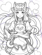 Dreamland Publications Colour Your Own Manga Book 3  With Free Manga Colouring Poster Age 4+ | Grocsy