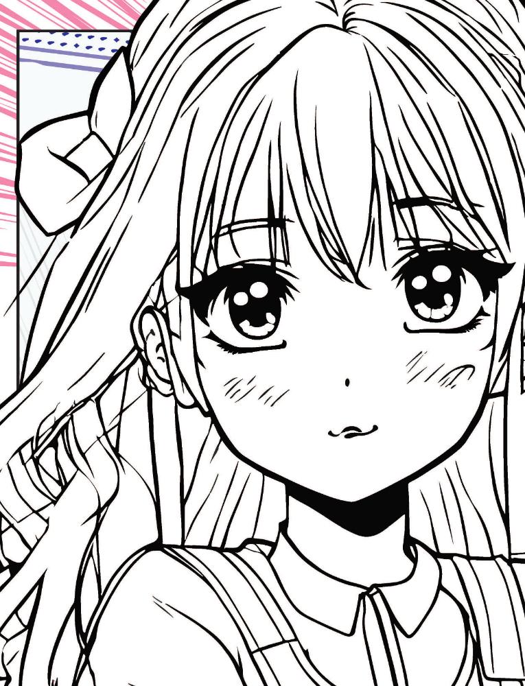 Dreamland Publications Colour Your Own Manga Book 3  With Free Manga Colouring Poster Age 4+ | Grocsy