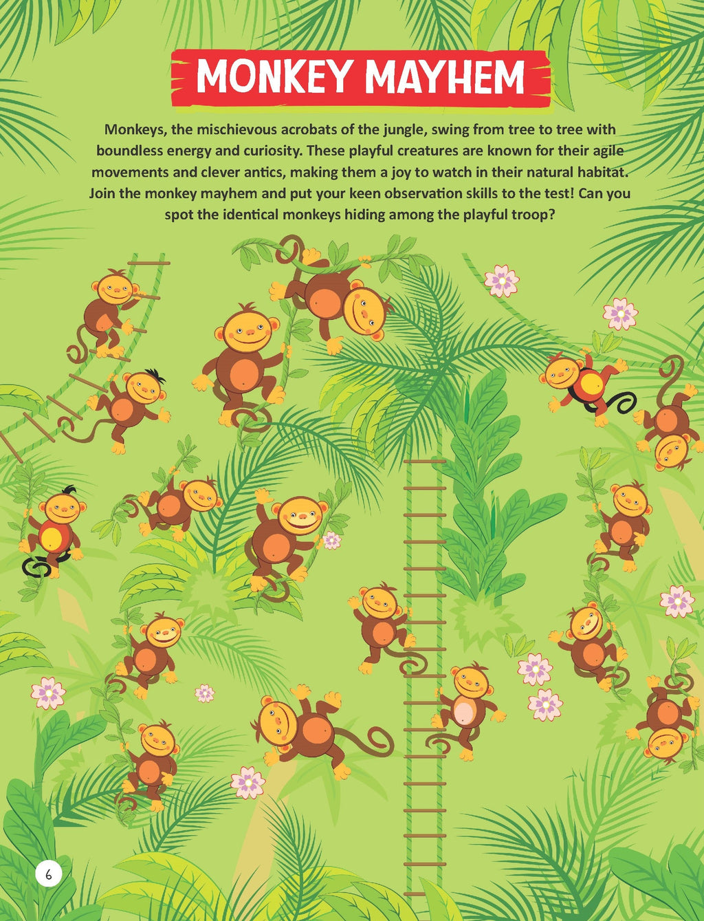 Dreamland Publications Wildlife Wonders Activity Book for Kids Age 5 -10 years | Grocsy