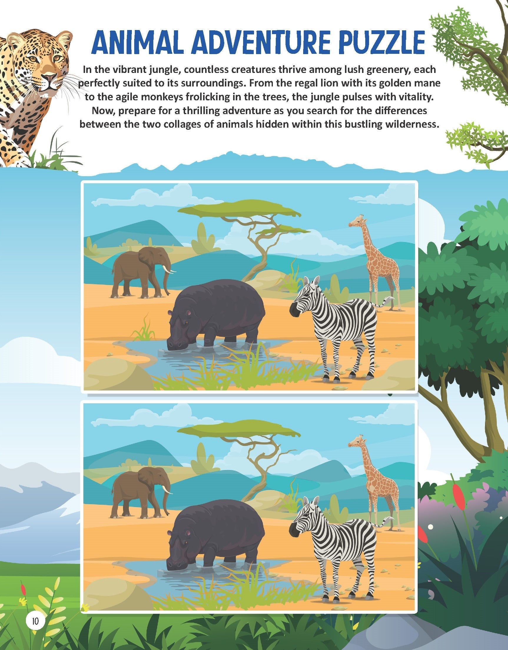 Dreamland Publications Wildlife Wonders Activity Book for Kids Age 5 -10 years | Grocsy