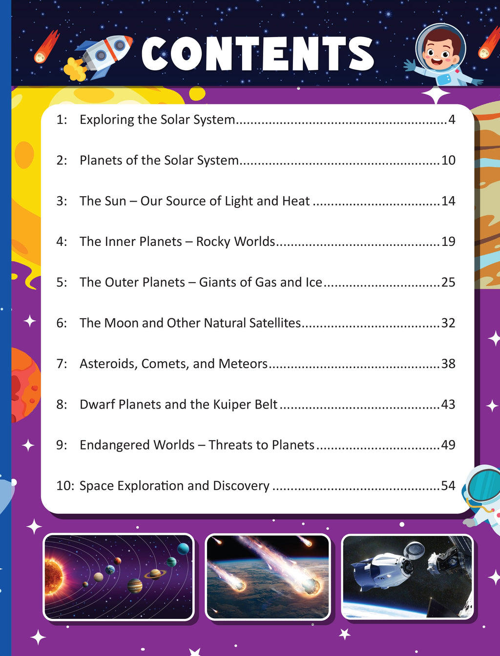 Dreamland Publications Junior Genius: Cosmic Wonders – A Fun-Filled Space Learning Book for Kids Age 7+ | Explore Planets, Stars, Rockets, and More Through Facts, Activities & Quizzes | Grocsy