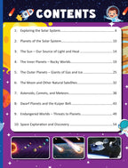 Dreamland Publications Junior Genius: Cosmic Wonders – A Fun-Filled Space Learning Book for Kids Age 7+ | Explore Planets, Stars, Rockets, and More Through Facts, Activities & Quizzes | Grocsy