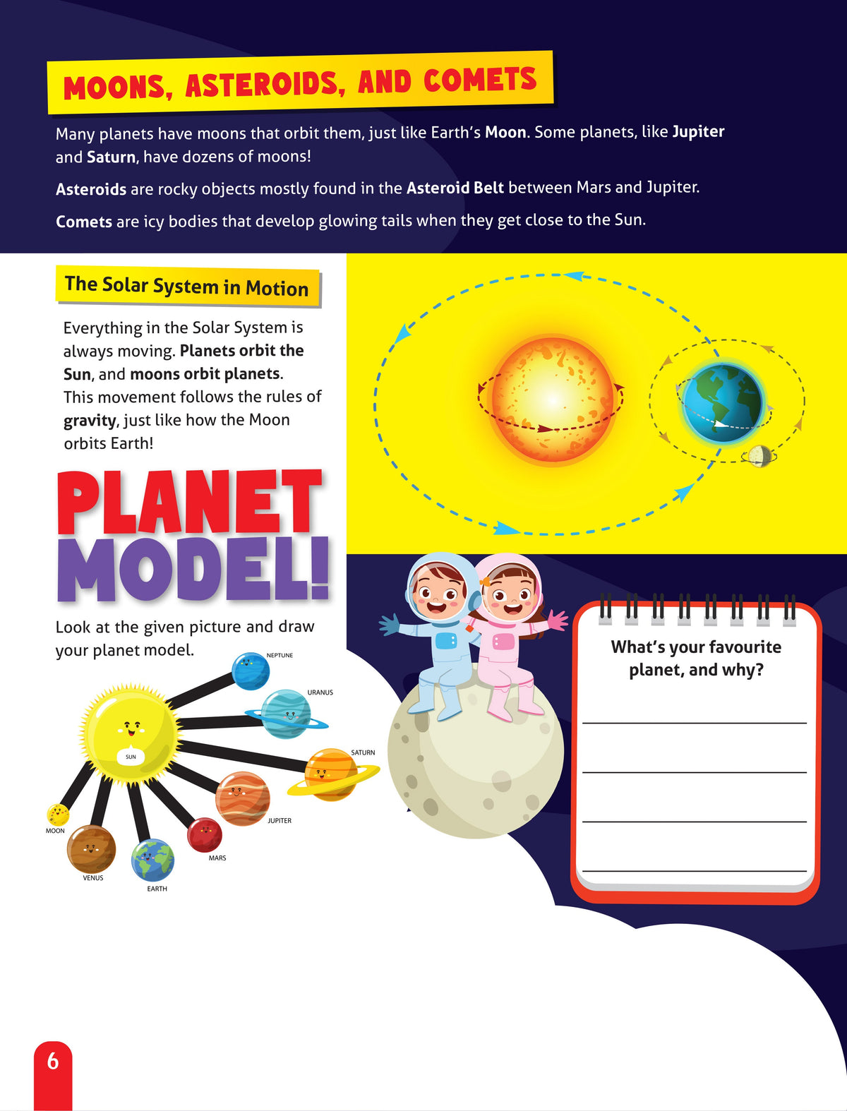 Dreamland Publications Junior Genius: Cosmic Wonders – A Fun-Filled Space Learning Book for Kids Age 7+ | Explore Planets, Stars, Rockets, and More Through Facts, Activities & Quizzes | Grocsy