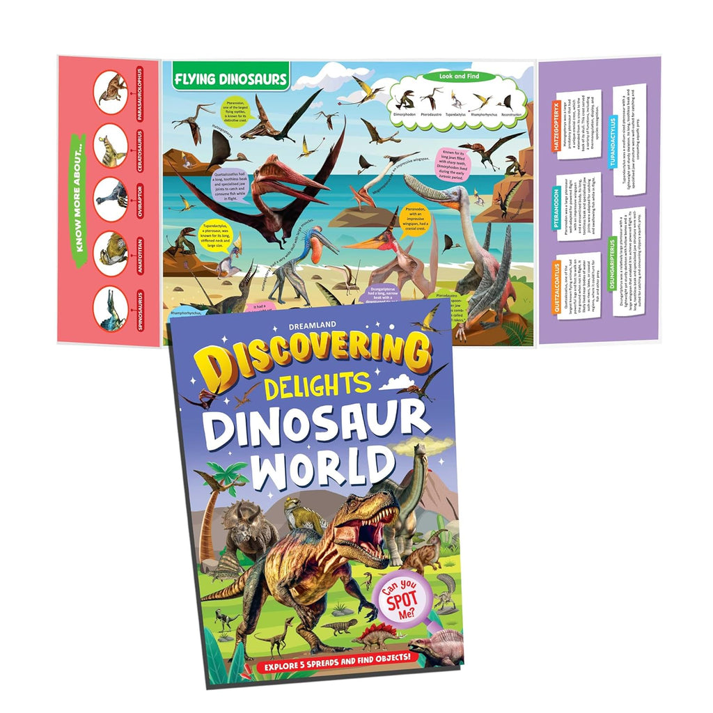 Dreamland Publications Discovering Delights Activity Book Pack for Kids Age 4 -10 years - A Set of 4 Books | Grocsy