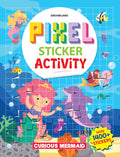 Dreamland Publications Pixel Sticker Activity Book: Curious Mermaid – Over 1,400 Stickers for Kids Age 4+ | Underwater Pixel Art, Sticker Puzzles | Grocsy