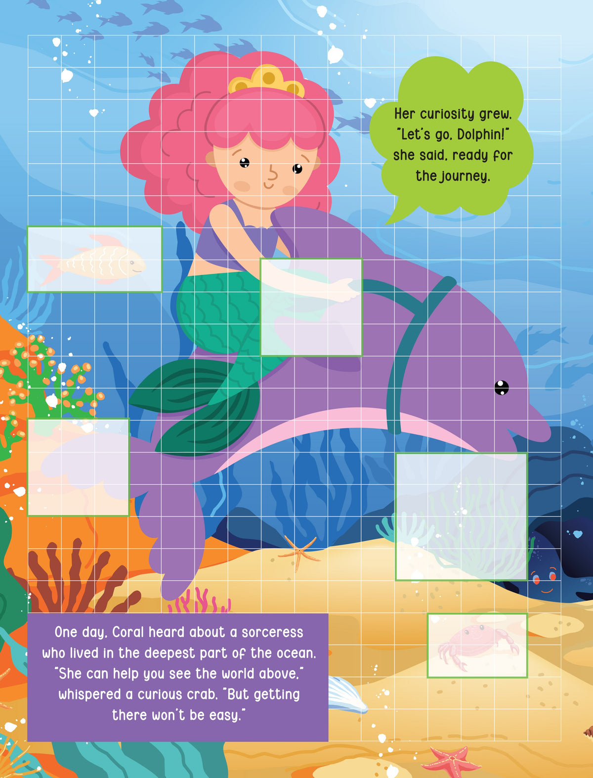 Dreamland Publications Pixel Sticker Activity Book: Curious Mermaid – Over 1,400 Stickers for Kids Age 4+ | Underwater Pixel Art, Sticker Puzzles | Grocsy