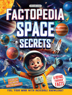 Dreamland Publications Factopedia Space Secrets: Fun and Mind-Blowing Facts About Space for Kids Ages 6–10 | Grocsy