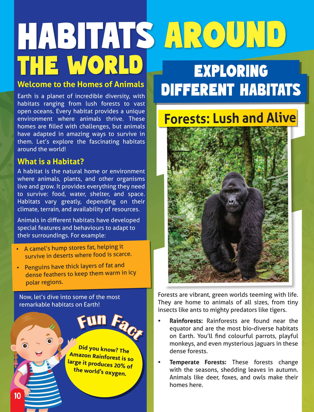 Dreamland Publications Junior Genius: Amazing Animals – A Fun-Filled Learning Book for Kids Age 7+ | Discover Incredible Creatures with Facts, Activities, and Puzzles | Grocsy