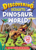 Dreamland Publications Dinosaur World Discovering Delights Flap Book for Kids Age 4 - 10 years | Grocsy