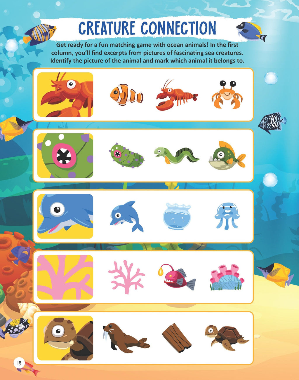 Dreamland Publications Underwater Expedition Activity Book for Kids Age 5 -10 years | Grocsy