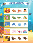 Dreamland Publications Underwater Expedition Activity Book for Kids Age 5 -10 years | Grocsy