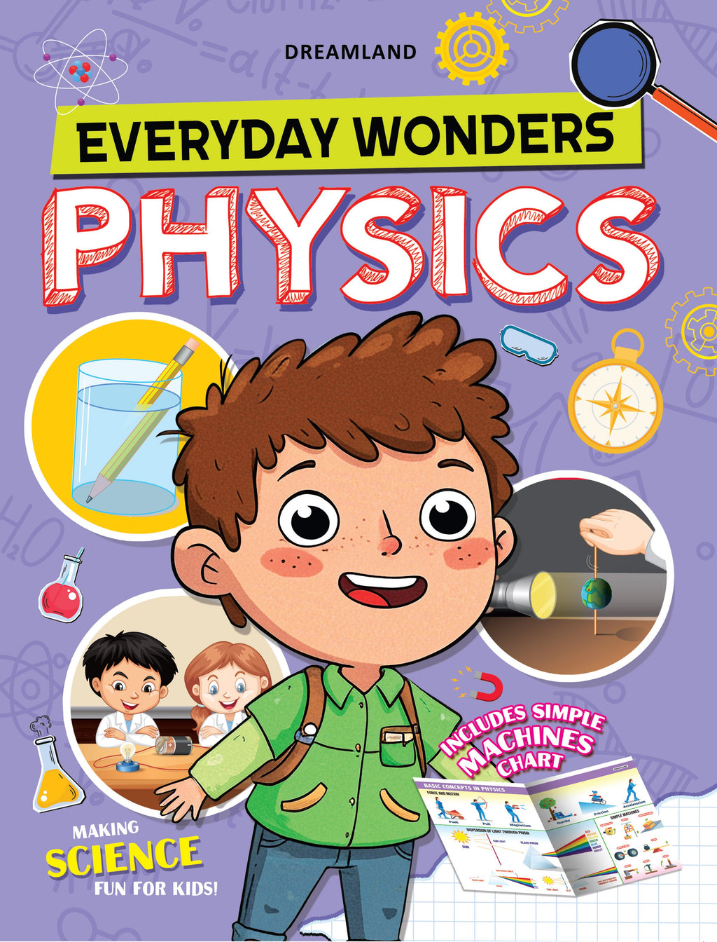 Dreamland Publications Everyday Wonders: Physics for Kids Age 6+ – Fun Facts and Hands-On Activities to Explore the Science Around You | Grocsy