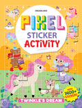 Dreamland Publications Pixel Sticker Activity Book: Twinkle's Dream – Over 1,400 Stickers for Kids Age 4+ | Magical Pixel Art Scenes, Sticker Puzzles | Grocsy