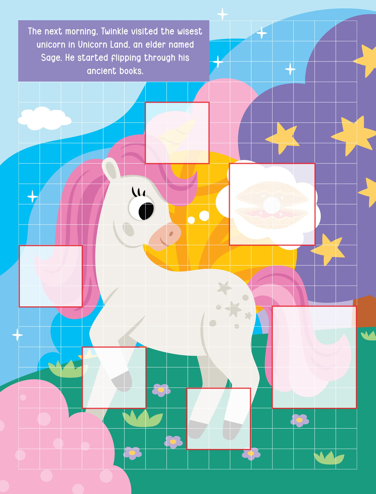 Dreamland Publications Pixel Sticker Activity Book: Twinkle's Dream – Over 1,400 Stickers for Kids Age 4+ | Magical Pixel Art Scenes, Sticker Puzzles | Grocsy